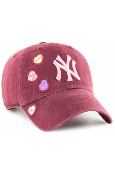 Кепка унісекс 47 Brand YANKEES CANDY HEART