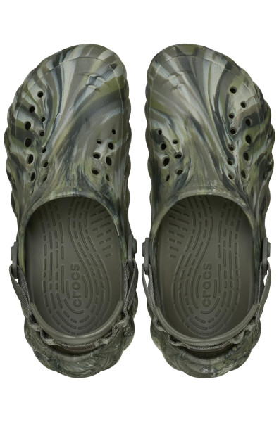 Клоги унісекс Crocs Echo Marbled Clog DOl/Mlt
