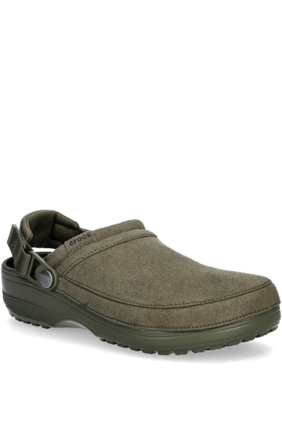 Клоги унісекс Crocs Classic Crafted Vegan Suede Cg Agr