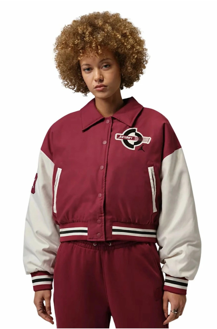 Куртка жіноча Jordan W J BRK VARSITY JKT FILL