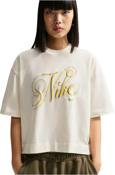Футболка жіноча Nike W NSW SS TEE BOXY SCRIPT