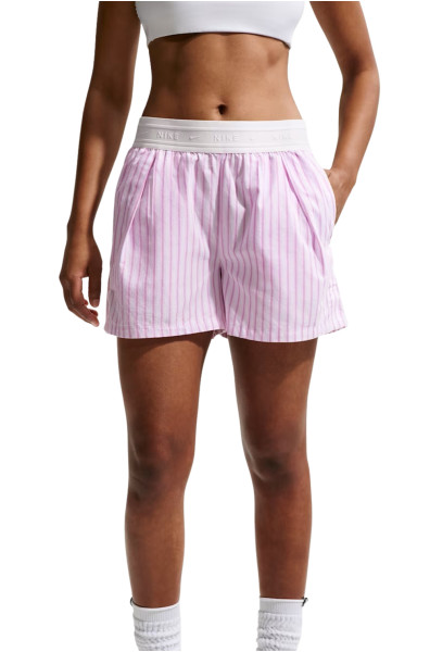 Шорти жіночі Nike W NSW OFFLN WVN PPLN STRP SHRT
