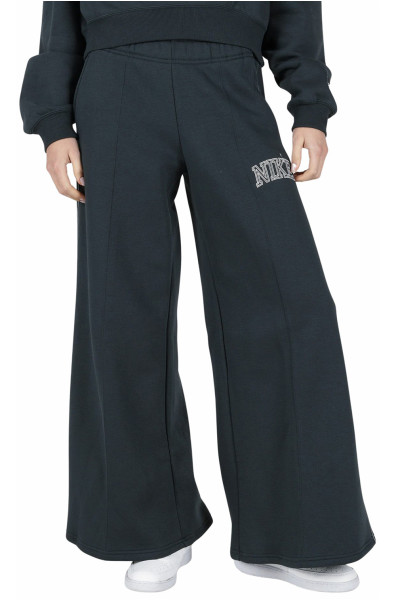 Брюки жіночі Nike W NSW PHNX FLC LOGO WIDE LEG