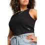 Топ жіночий Puma WARDROBE ESS Ribbed Crop Top