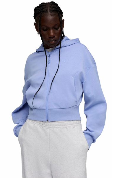 Светр жіночий Puma PUMATECH SENSE FZ Hoodie DK