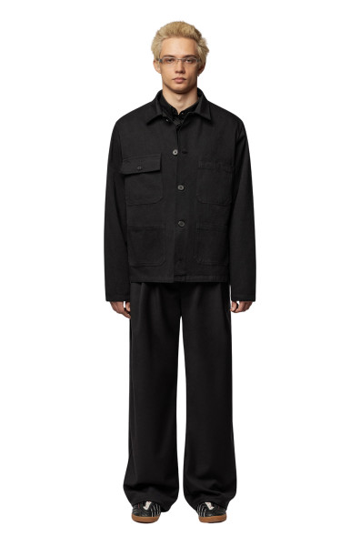 Куртка унісекс SYNDICATE Double Cargo Denim Jacket Black