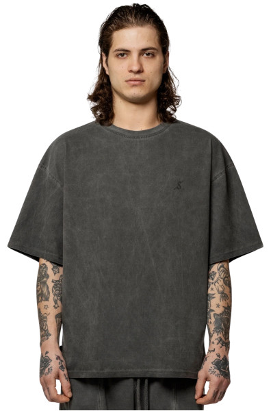 Футболка унісекс SYNDICATE Faded Oversized t-shirt gray