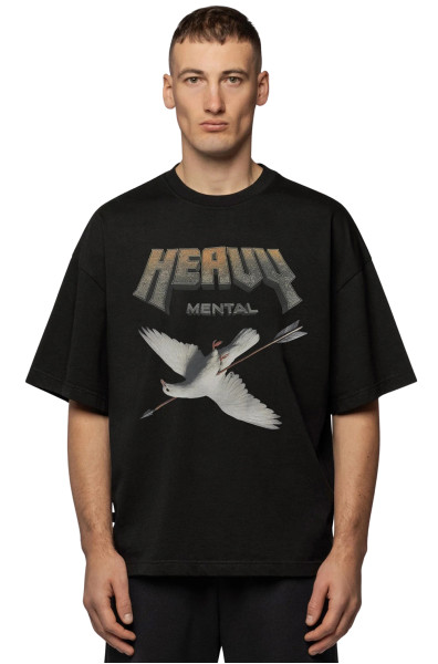 Футболка унісекс SYNDICATE Syndicate x Lachen Heavy Mental T-shirt Black