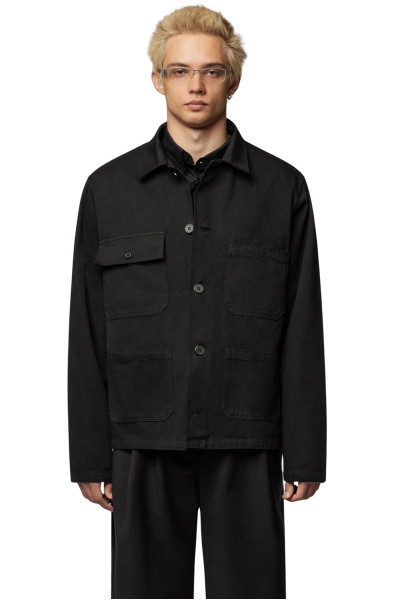 Куртка унісекс SYNDICATE Double Cargo Denim Jacket Black